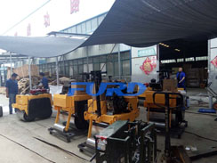 福瑞得微動態(tài)--手扶雙輪壓路機，手推式井蓋切割機，手扶抹光機等包裝發(fā)貨
